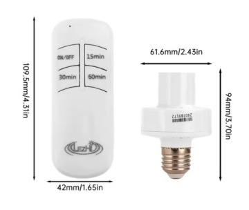 цоколь лампы e27 с дистанционным управлением
