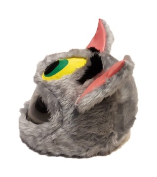Украшение для шлема GREY MONSTER CAT TOM