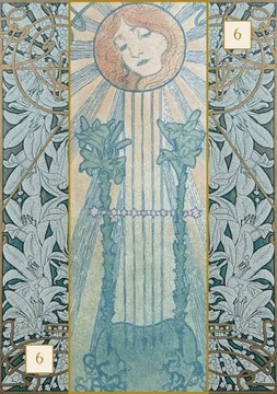 Ло Скарабео Альфонс Мария Муха Карты Таро Оракула