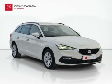 Seat Leon IV Sportstourer 2.0 TDI CR 150KM 2021 Seat Leon Sportstourer Faktura23 ACC Navi Kessy Podgrz.Fotele Style DSG, zdjęcie 6