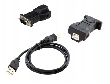 Adapter konwerter USB na COM RS232 USB to serial DB9