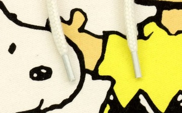 Bluza damska młodzieżowa $52 Snoopy PEANUTS Fistaszki kaptur 1X plus size