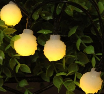 СОЛНЕЧНАЯ ГИРЛЯНДИЯ СОЛНЕЧНЫЕ ЛАМПЫ 50 СВЕТОДИОДОВ 7М САД СОЛНЕЧНЫЙ ДЛИННЫЙ СВЕТ