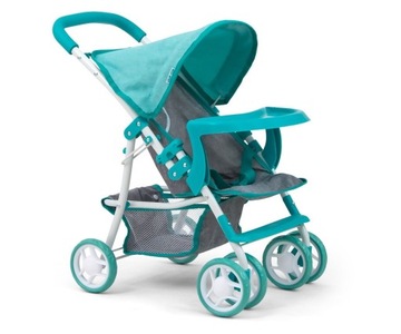 Коляска для куклы Mint Grey Коляска Mint