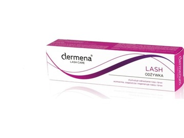 Dermena Lash Care Odżywka stymulująca odrastanie do rzęs i brwi 7ml+4ml