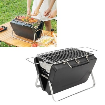 Przenośny grill na węgiel drzewny Składany grill
