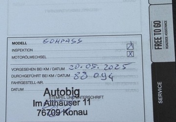 Jeep Compass II SUV Facelifting 1.3 GSE T4 150KM 2021 Jeep Compass 1,3 T 150KM NAVI Key-less Panorama FULL LED Skora Bezwypadkowy, zdjęcie 28