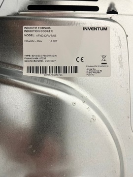 kuchnia elektryczna indukcja inventum VFI6042RVS