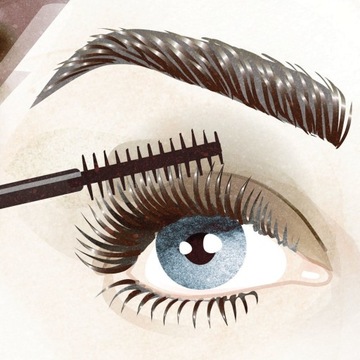 RefectoCil бесцветный гель для укладки бровей.