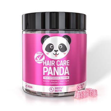 2x HAIR CARE PANDA - БИОТИНОВЫЕ ЖЕЛЕ ДЛЯ ЗДОРОВЫХ ВОЛОС