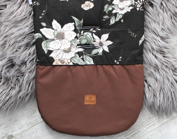 Вставка для коляски Kimberly Choco XL Flower, 90 см