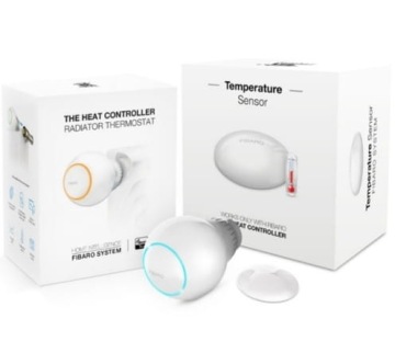 СТАРТОВЫЙ ПАКЕТ КОНТРОЛЛЕРА FIBARO, ТЕРМОСТАТ Z-wave