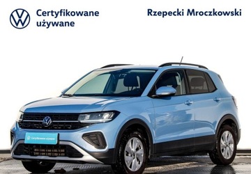Volkswagen T-Cross SUV Facelifting 1.0 TSI 115KM 2024 Volkswagen T-Cross 1.0TSI 116KM Life DSG, Kamera Cofania, Podgrzewane Fote