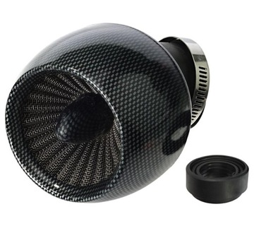 Filtr powietrza stożkowy, carbon 45st, 48mm