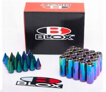 Орехи Blox 1.5 SPICE разные цвета JDM RAYS