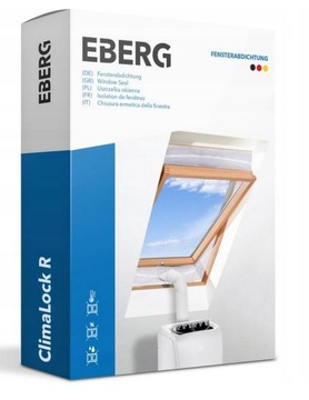 Уплотнитель EBERG ClimaLock, уплотнитель для кондиционера, мансардное окно, 2х2 м