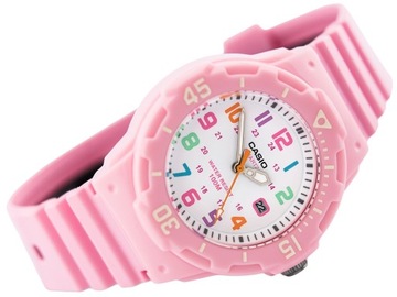Zegarek damski dziewczęcy CASIO LRW-200H 4B2V Różowy pasek + BOX