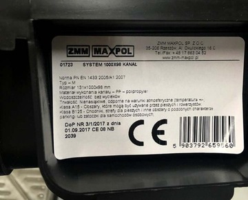 ЛИНЕЙНЫЙ ДРЕНАЖ 10см РЕШЕТКА ПП 12,5т 1м ГРАФИТ