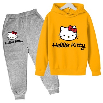 Hello kitty bluzy z kapturem spodnie