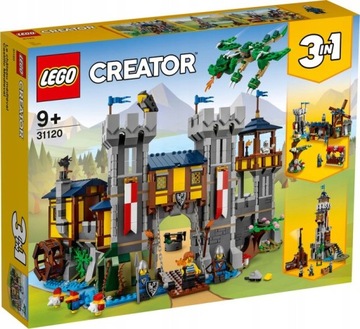LEGO 31120 CREATOR 3w1 Średniowieczny Zamek