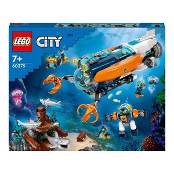 LEGO CITY 60379 ŁÓDŹ PODWODNA BADACZA DNA MORSKIEG