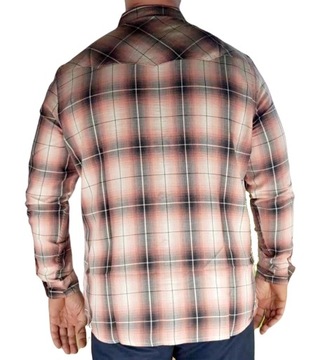 Męska koszula Wrangler -Western - W5A02LP42 kratka -1 gat. nie Seconds -XL