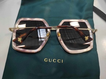 GUCCI OKULARY PRZECIWSŁONECZNE GG0106S 004