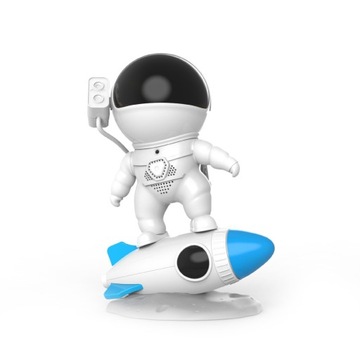 Lampka nocna dla dzieci Projektor kosmiczny Astronauta Galaxy Lampa projektora 12w1