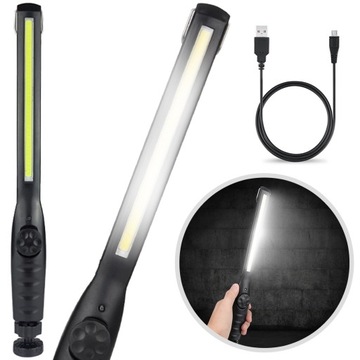 ЛАМПА ДЛЯ МАСТЕРСКОЙ ФАКЕЛ LED800LM + МАГНИТ 2200мАч