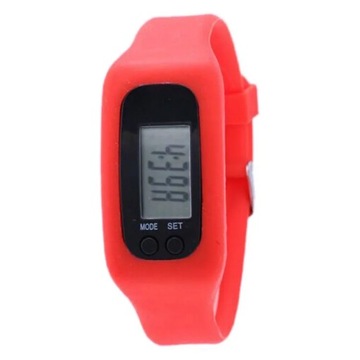 Display Fitness Step Count Tracker Sports Smart Watch Bracelet LED