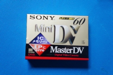 KASETA do kamer SONY MASTER DV DVM60M2 60 / 90 min Mini DV