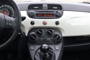 Fiat 500 II Hatchback 3d 1.2 69KM 2009 Fiat 500 1.2, Salon Polska, Serwis ASO, Klima, zdjęcie 11
