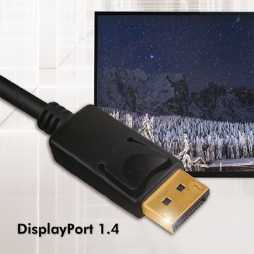 Кабель DisplayPort 1.4 DP 8K, 60 Гц, 4K, 120 Гц, 1 м
