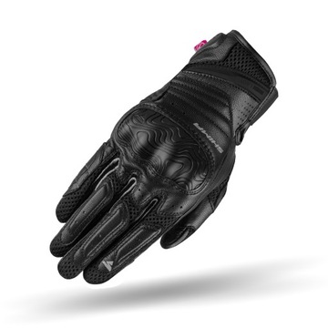 SHIMA RUSH LADY BLACK Rękawice motocyklowe damskie