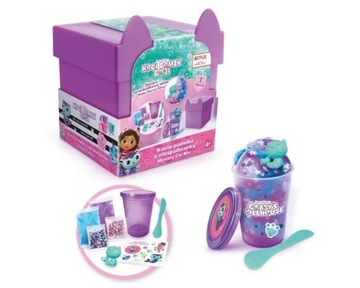 Gabby's Dollhouse Koci domek Gabi Kocie pudełko z niespodzianką fioletowe