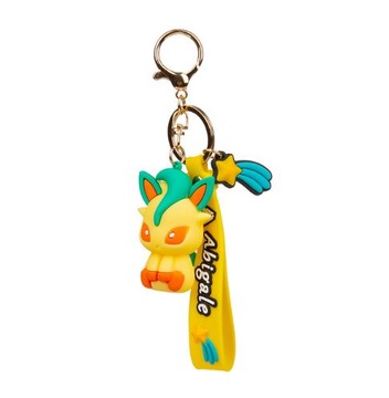 Brelok Zawieszka Do Kluczy Leafeon z Serii Pokemon Go Breloczek Do Kluczy
