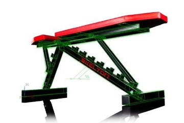 Скамья для упражнений AVENGER KELTON, РЕГУЛИРУЕМАЯ