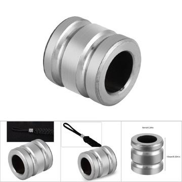 Ремешок из паракорда с бусинкой-ножом TC4 из титанового сплава