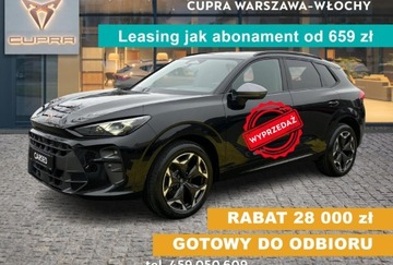 Cupra Terramar 2025 Cupra Terramar 2.0 TSI 204 KM 7-biegowa automatycz