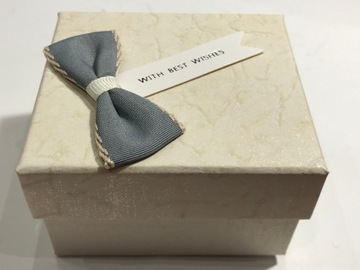 pudełko prezentowe gift box eleganckie kokardka