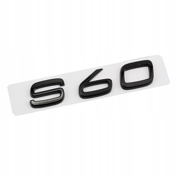 EMBLEMAT ZNACZEK XC60 Volvo -Srebrny