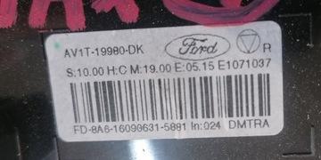 FORD B-MAX 16R PANEL KLIMATIZACE AV1T-19980-DK