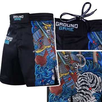 Krótkie spodenki treningowe męskie Ground Game MMA Yokai 3.0 r. XXL
