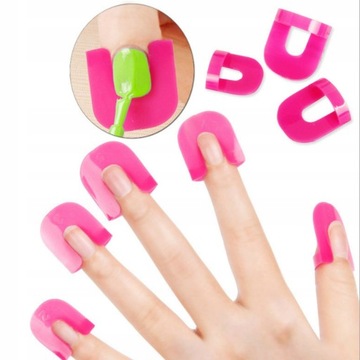 Narzędzie do manicure z klejem do paznokci
