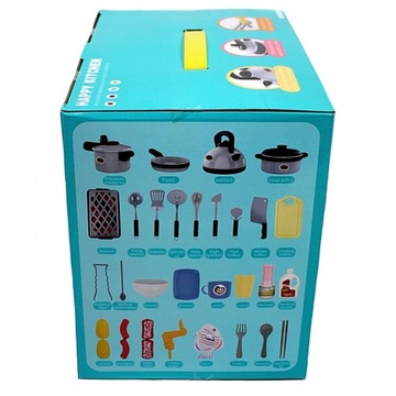 Набор для приготовления пищи и гриля Happy Kitchen, 39 предметов