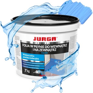 FOLIA W PŁYNIE UNIWERSALNA pod płytki ceramiczne hydroizolacja łazienek 7KG