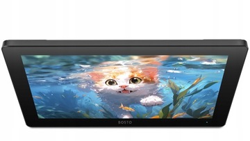 Профессиональный графический планшет BOSTO BT-16HD 2024 с пером 16384 st 15,6 дюйма