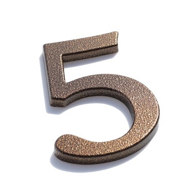 НОМЕР ДОМА, НОМЕРА ДОМА, АНТИЧНЫЕ КОРИЧНЕВЫЕ БУКВЫ