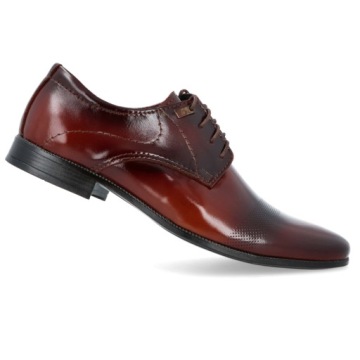 МУЖСКАЯ ТОРЖЕСТВЕННАЯ ОБУВЬ КОЖАНАЯ 040 КОРИЧНЕВЫЙ R 43