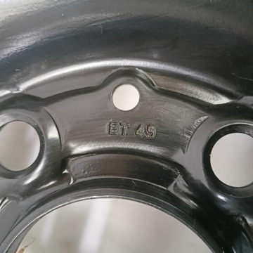 DISK OCELOVÝ MERCEDES-BENZ OE 6.5" X 16" 5X112 ET 49